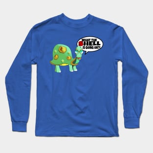 Funny Cartoon Turtle Tee Comics Long Sleeve T-Shirt